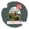 Dark Grey Suede Mat Board for 13x19 Frames - Oval Opening for 11x14 Photos